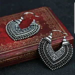 ❤️Fashion Vintage Silver Plated Earrings